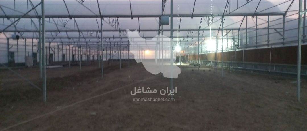 نصب و اجرای سازه های فوق پیشرفته گلخانه ای زیباسازان گل دانه در اراک